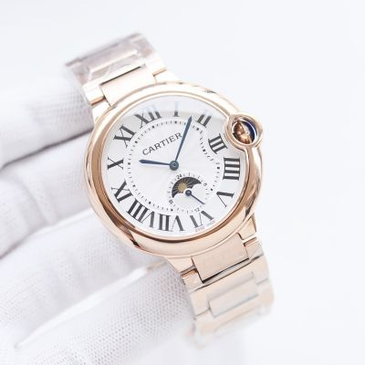 TW Factory Cartier 42MM 316L Steel Sapphire Glass Men Watch